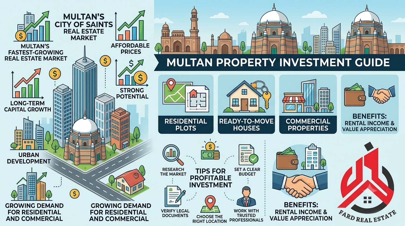 Investment Opportunities in Multan: Why It's the Right Time to Invest in Property